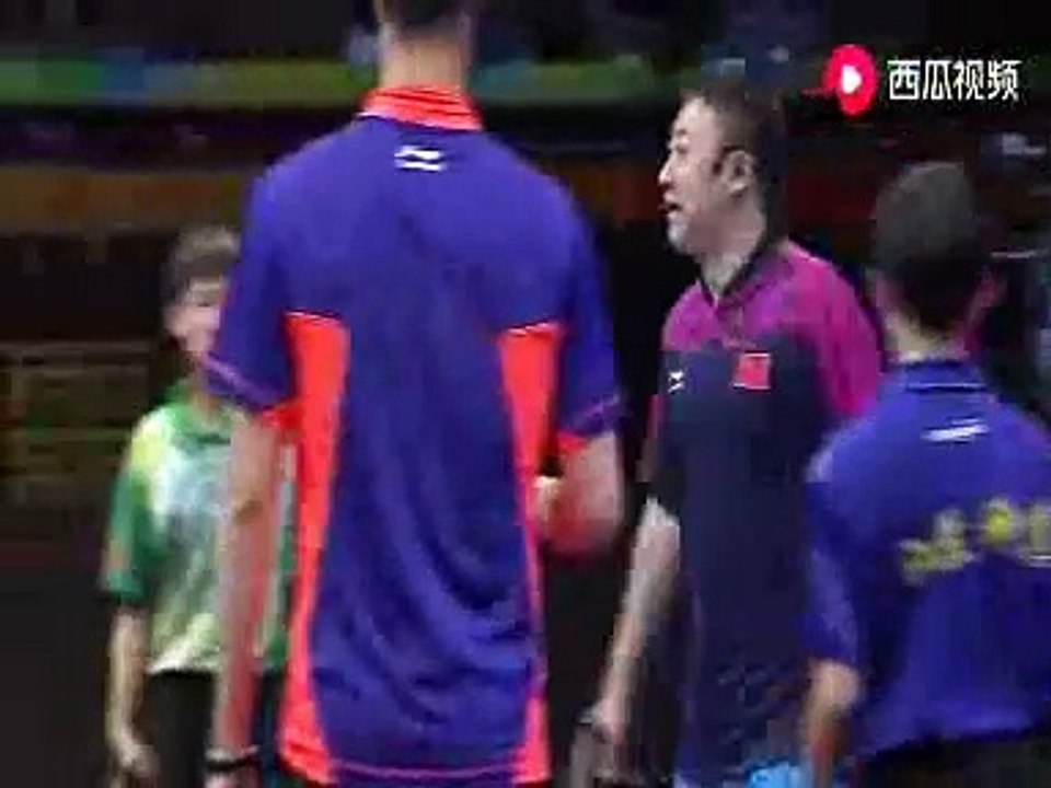 Wang Liqin Played In Penhold Grip