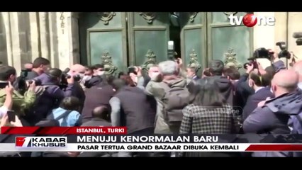 Istanbul Menuju Normal Baru, Grand Bazaar Dibuka Kembali