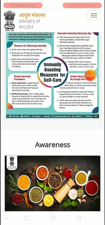 How increase immunity and stay safe now ...by AYUSH ministry