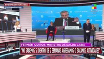 Fernán Quirós, ministro de Salud de CABA: 