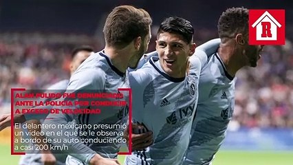 Alan Pulido fue denunciado ante la policía