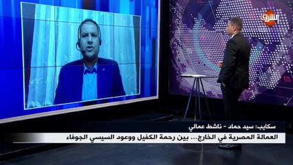 مداخلة سيد حماد - الناشط العمالي .. ببرنامج نهاية الأسبوع الجمعة 5 يونيه 2020