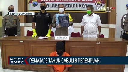 Remaja 19 Tahun di Kediri Cabuli 8 Perempuan