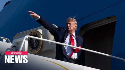 Trump hails rise in employment rate, calling it a "rocket ship" recovery