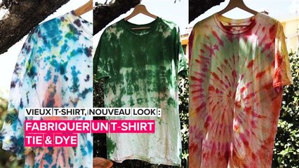 Vieux T-shirt, nouveaux look : trois façons de teindre