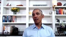 The president Barack Obama 2020 speech on the George Floyd protests in the United States