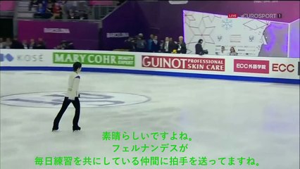 GPF2015FS Yuzuru Hanyu サイモン＆クリス解説　日本語字幕
