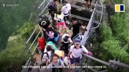 Tourism could help this clifftop village in China off the poverty ladder