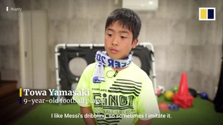 Meet Japan’s ‘Mini Messi’ football star