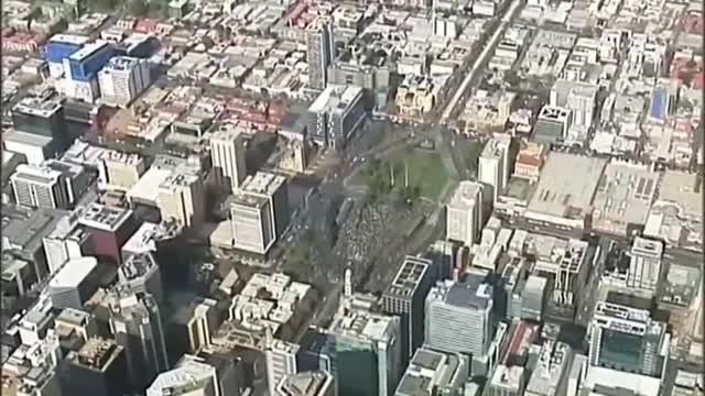 La mecha de la indignación por la brutalidad policial y el racismo en EEUU se extiende a Australia