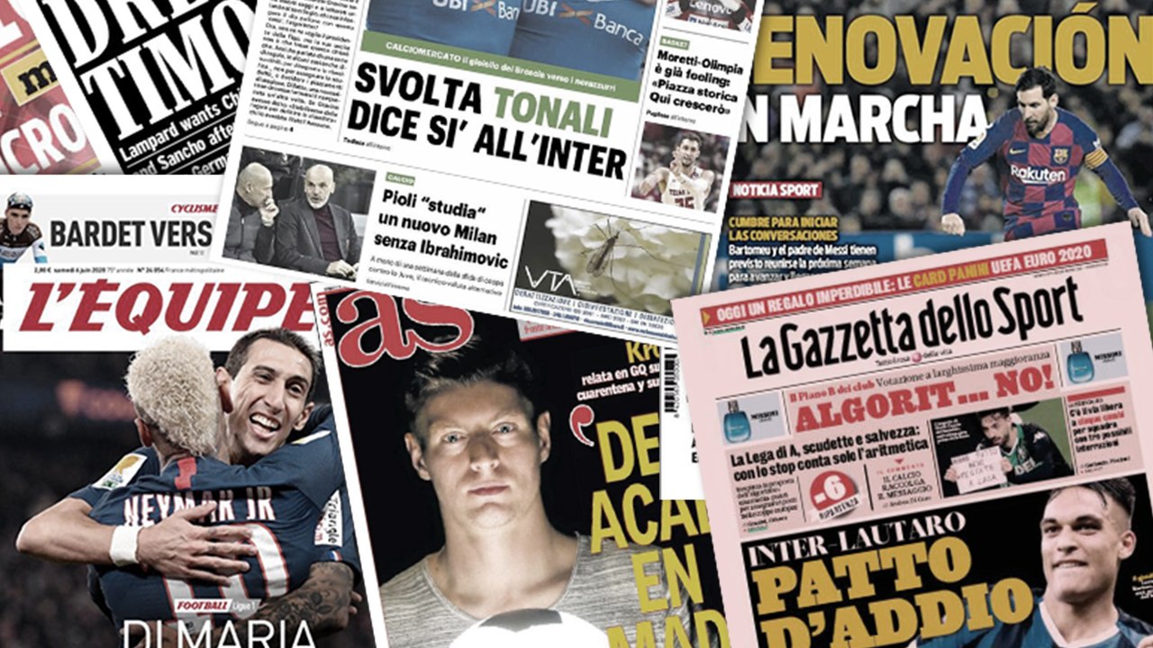 Le FC Barcelone lance les grandes manœuvres pour prolonger Lionel Messi, l'Inter proche d'enrôler une pépite italienne