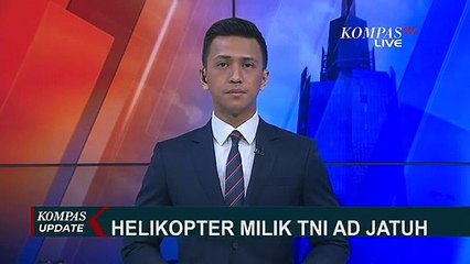 Terbakar Ludes, Helikopter TNI Angkatan Darat Jatuh di Kendal