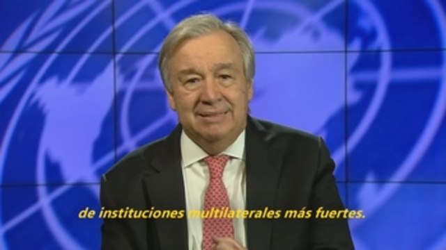 “Hay que combatir el nacionalismo y el populismo”, pide Guterres al mundo en tiempo de pandemia