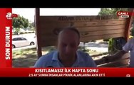 Mikrofon uzatılan vatandaşın A Haber canlı yayınında işsizlik isyanı!