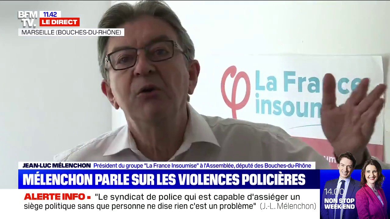 Violences policières: "Qui encore dans se pays prend au sérieux à l'IGPN ? Personne", insiste Jean-Luc Mélenchon