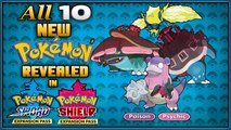 All 10 New Pokemon Revealed and News in the Isle of Armor & Crown Tundra Sword and Shield Expansion
