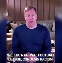 Video herunterladen: Goodell admits NFL was wrong to silence players' race protests