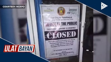 Illegal Chinese clinic sa Parañaque City, ni-raid ng NCRPO