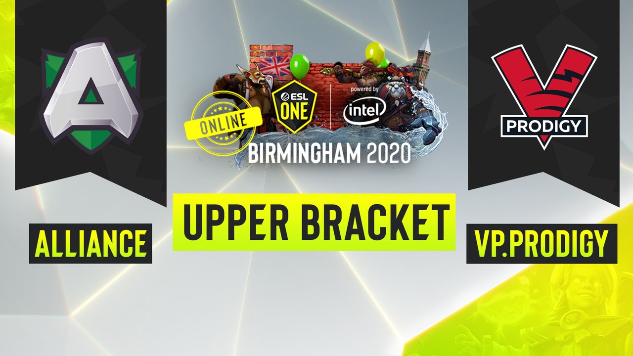 Dota2 - Alliance vs. VP.Prodigy - Game 2 - ESL One Birmingham 2020 - Upper Bracket - EU
