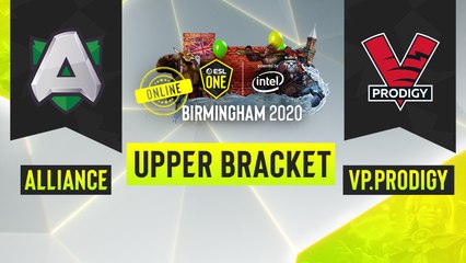 Dota2 - Alliance vs. VP.Prodigy - Game 2 - ESL One Birmingham 2020 - Upper Bracket - EU