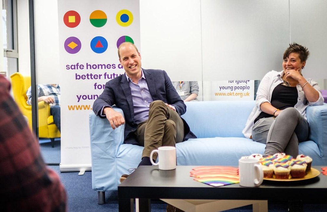 Prinz William hilft heimlich aus