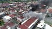 Bursa''da korku dolu anlar...4 katlı bina yangın sebebiyle boşaltıldı