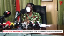 Éducation Nationale: Conférence de presse de Kandia CAMARA sur la réorganisation des examens scolaires