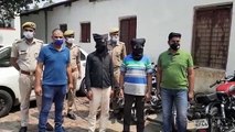 शातिर चोर गिरोह के तीन सदस्य गिरफ्तार, चोरी की 9 मोटरसाइकिल बरामद