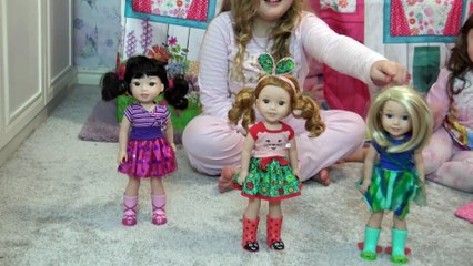 Sophia Isabella e Alice Brincando com American Girl