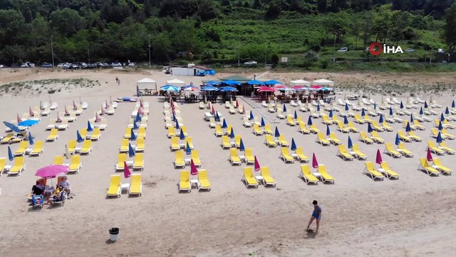 Sokağa çıkma kısıtlaması iptal edilince Şile Sahiline akın ettiler