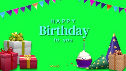 Birthday Celebration Effects | Green Screen Effects