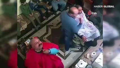 Kendini sterilize etmeye çalışırken kafasını ateşe verdi