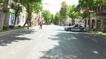 - Başkent Bakü’nün sokakları boş kaldı- Azerbaycan’da Kovid-19 nedeniyle hafta sonu sokağa çıkma yasağı yürürlüğe girdi