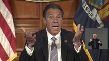 New York Governor Andrew Cuomo holds daily coronavirus briefing