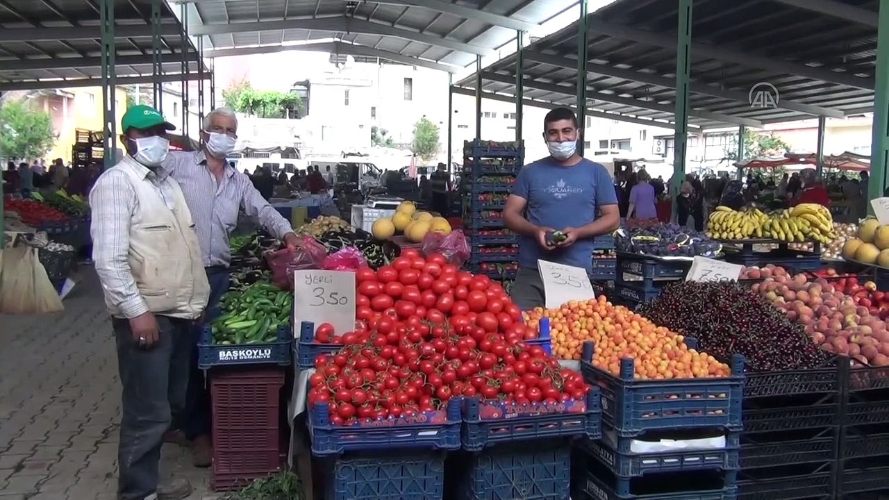 Semt pazarında 18 yaş altı çocuklar polis, zabıta ve bekçilere emanet edildi - GAZİANTEP