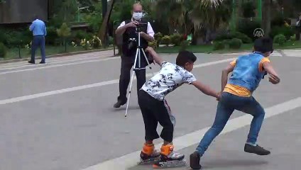 İslahiye'de 18 yaş altı çocuklar sokağa çıktı - GAZİANTEP