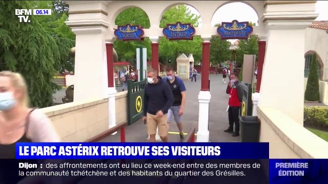 Le parc Astérix retrouve ses visiteurs