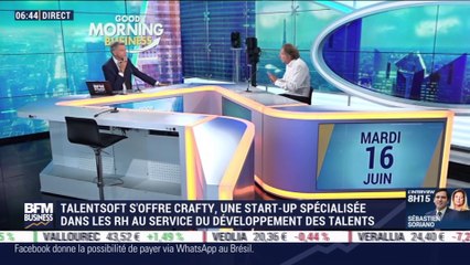 Jean-Stéphane Arcis (Talentsoft): Talentsoft, qui fait partie du Next 40, s'offre Crafty - 16/06