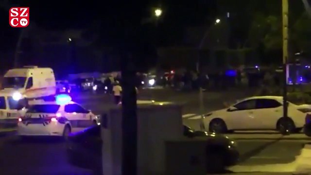 AKP Genel Merkezi önünde toplanan 15 Temmuz gazilerine polis müdahalesi