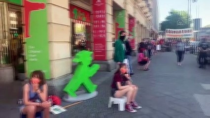 Çevreciler, otomobil şirketlerine teşvik planını protesto etti - BERLİN