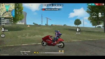 Free fire Status | Free fire sports Car & Bike | Rocky with bike in free fire