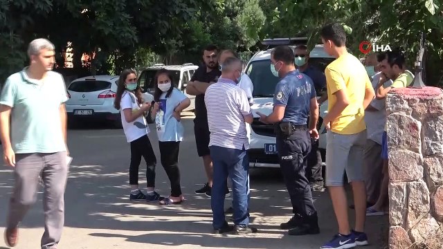 İntihar girişimini izlerken sosyal mesafeyi unuttular