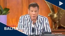 Pangulong #Duterte, nagpaalala sa mga Pilipino na hindi maaaring magpaka-kampante sa harap ng patuloy na banta ng CoVID-19