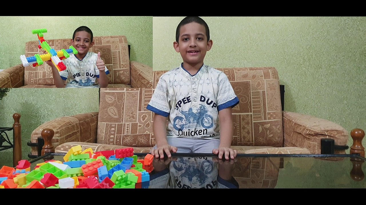 ব্লক দিয়ে আরেকটি প্লেন বানানো। Making of Plane Part 2 with Building Blocks.Blocks for kids