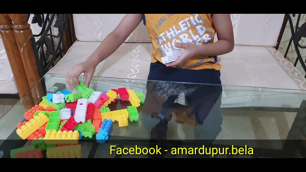 ব্লক দিয়ে আরপিজি(Rocket Propelled Grenade) বানানো। Making of RPG rocket propelled grenade Building Blocks.Blocks for kids