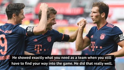 Flick praises powerful Goretzka