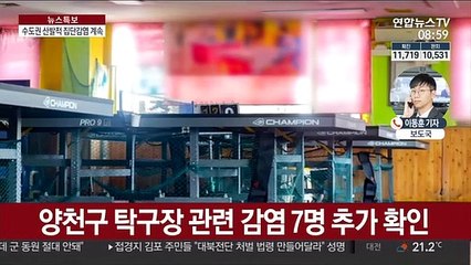 수도권 집단감염 확산…신규 확진 8일만에 50명대