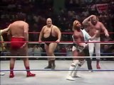 Hulk Hogan/Andre the Giant vs. King Kong Bundy/Big John Studd