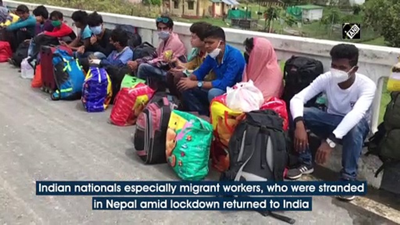 COVID-19: Stranded Indians return home from Nepal