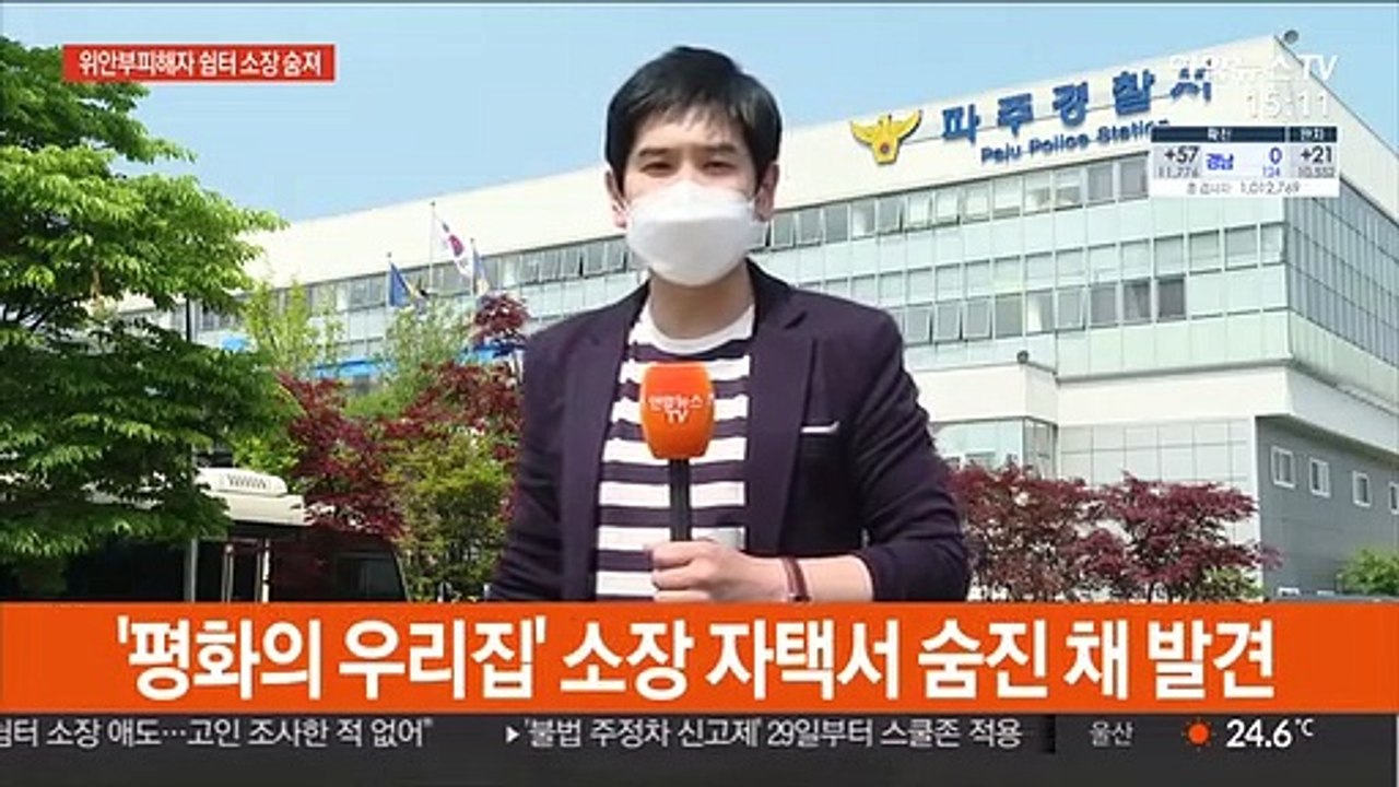정의연 마포쉼터 소장, 숨진 채 발견…윤미향 오열